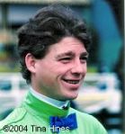 Jockey Tyler Baze settled #6 Deceptively in striking position, then they burst away