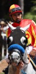 Jockey Pedro Arambula and trainer Silverio Martinez rocked Del Mar with a $30 winner